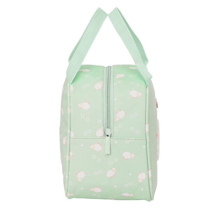 Geantă Termoizolantă pentru Gustări Safta Ovejita 19 x 22 x 14 cm Verde