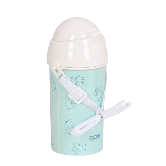 Sticlă de apă Safta Erizo Turquoise (500 ml)