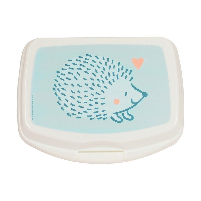 Cutie pentru Sandwich Safta Erizo Turquoise Poliuretan (17 x 6 x 14 cm)
