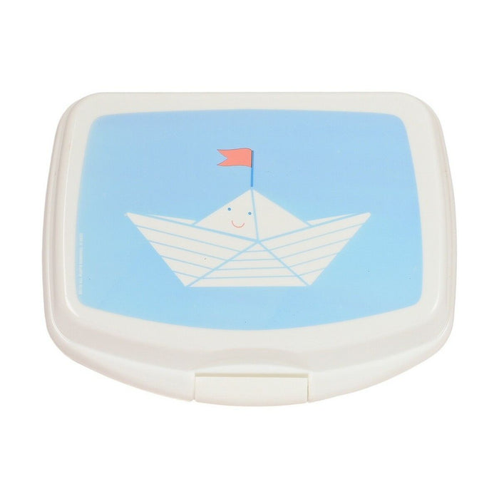 Cutie pentru Sandwich Safta Ship Albastru Poliuretan (17 x 6 x 14 cm)
