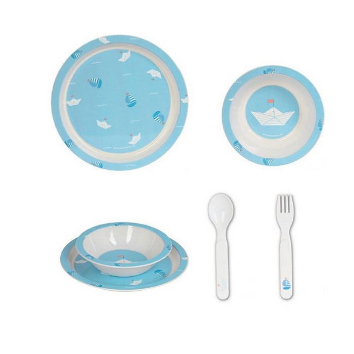 Set de Menaj pentru Copii Safta Ship (4 Piese)