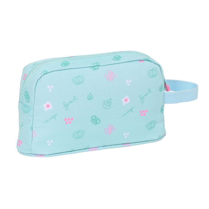Geantă Termoizolantă pentru Gustări Glow Lab Cute doll 21.5 x 12 x 6.5 cm Albastru deschis