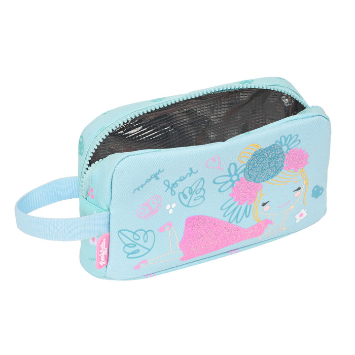 Geantă Termoizolantă pentru Gustări Glow Lab Cute doll 21.5 x 12 x 6.5 cm Albastru deschis