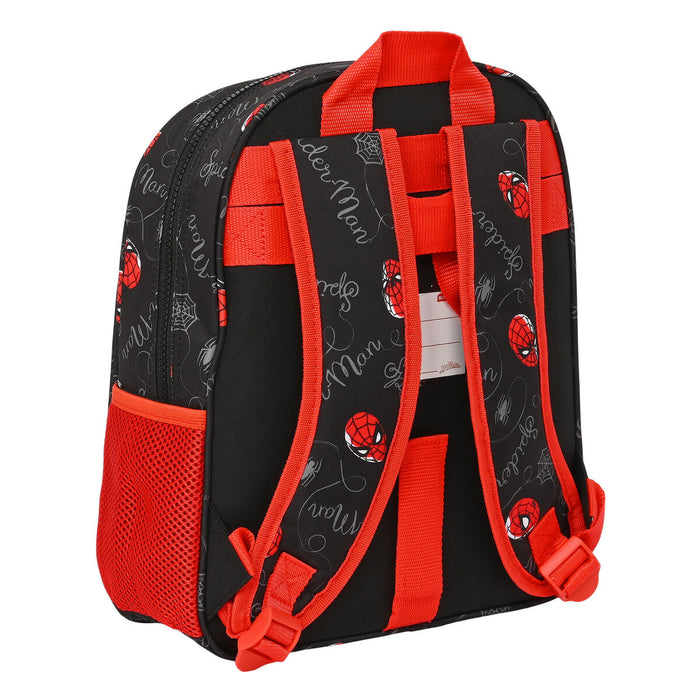 Rucsac pentru Copii Spider-Man Hero Negru 27 x 33 x 10 cm