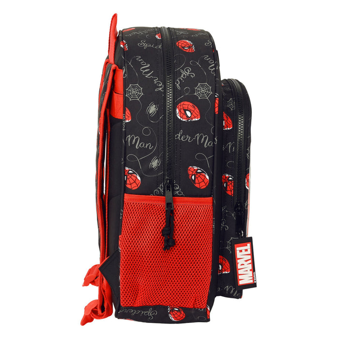 Ghiozdan Spider-Man Hero Negru 32 X 38 X 12 cm