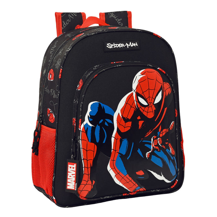 Ghiozdan Spider-Man Hero Negru 32 X 38 X 12 cm
