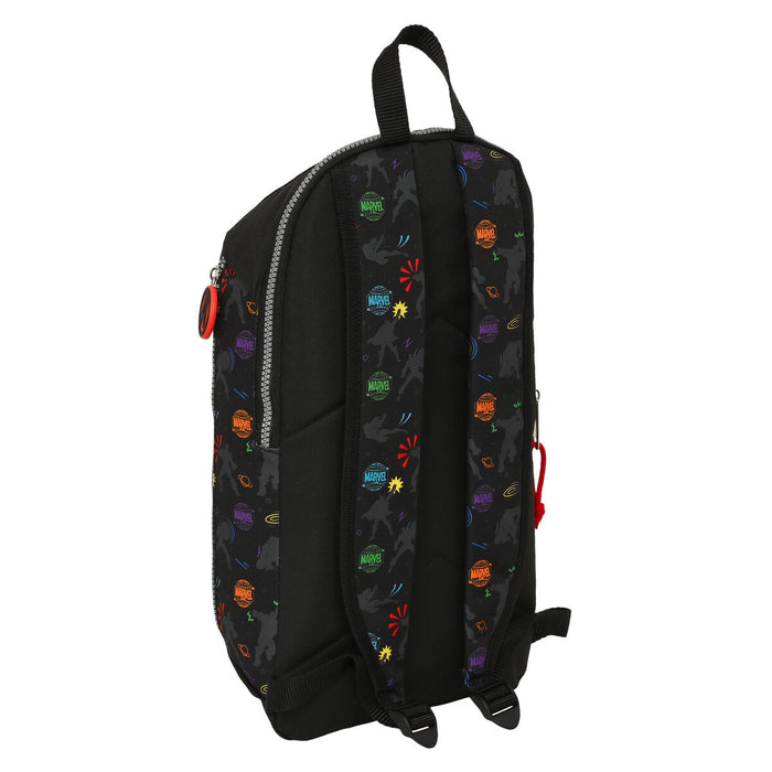 Rucsac Casual The Avengers Super heroes Negru 10 L