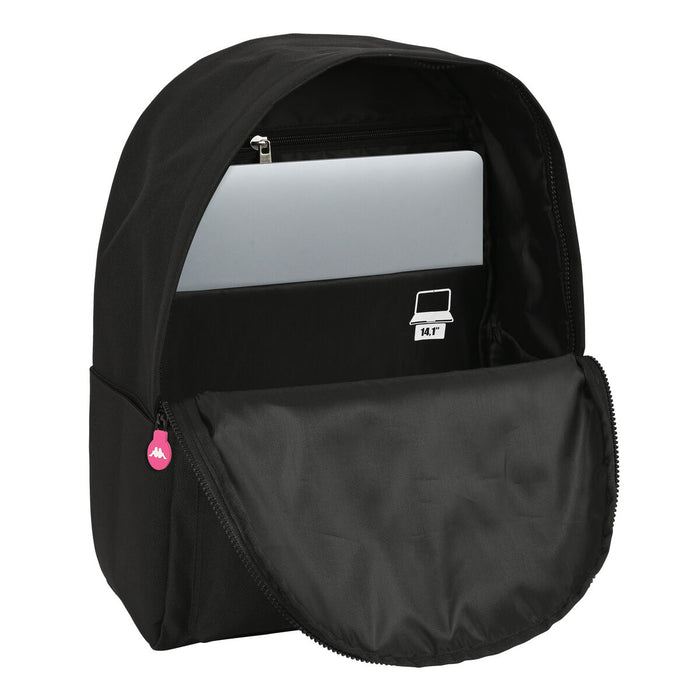 Rucsac pentru Laptop Kappa  kappa  Negru (31 x 40 x 16 cm)