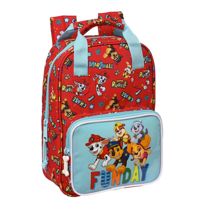 Rucsac pentru Copii The Paw Patrol Funday Roșu Albastru deschis (20 x 28 x 8 cm)