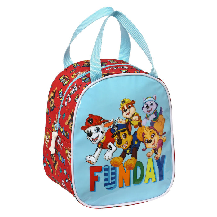 Geantă Termoizolantă pentru Gustări The Paw Patrol Funday 19 x 22 x 14 cm Roșu Albastru deschis
