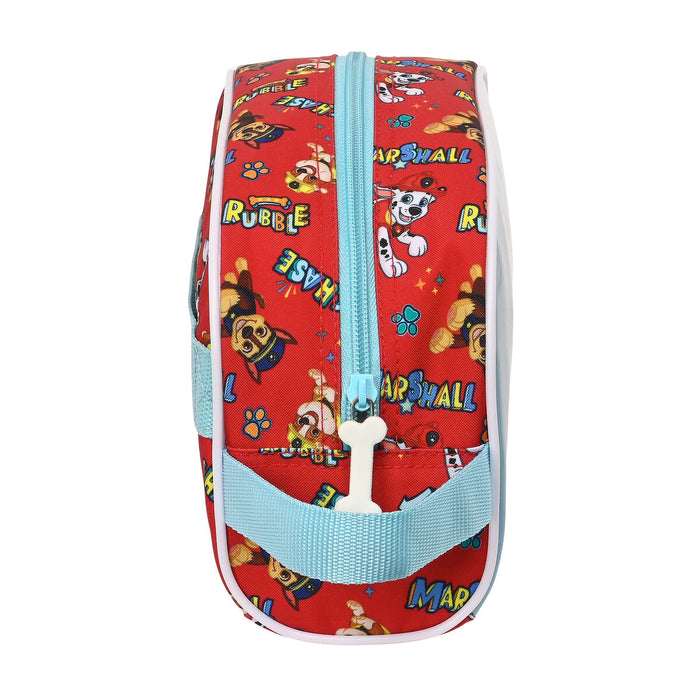 Trusă Școlară The Paw Patrol Funday Roșu Albastru deschis (26 x 16 x 9 cm)