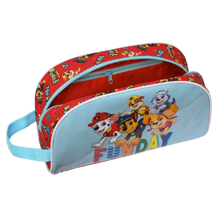 Trusă Școlară The Paw Patrol Funday Roșu Albastru deschis (26 x 16 x 9 cm)