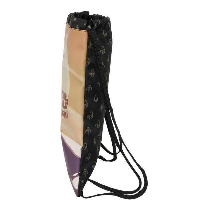Geantă rucsac pentru copii The Mandalorian This is the way Negru 35 x 40 x 1 cm