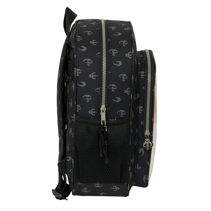 Ghiozdan The Mandalorian This is the way Negru 32 X 38 X 12 cm