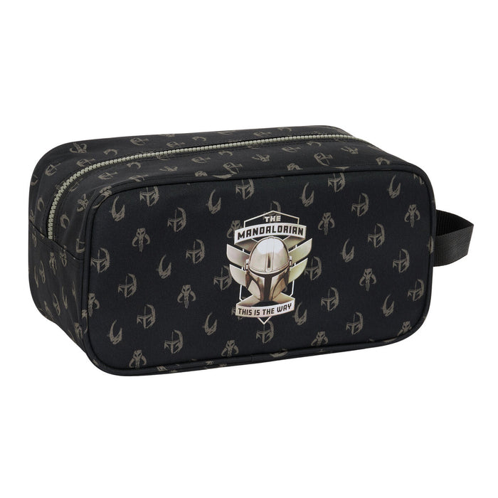 Trusă Școlară The Mandalorian This is the way Negru 29 x 15 x 14 cm