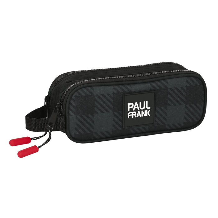 Penar dublu Paul Frank Campers Negru (21 x 8 x 6 cm)