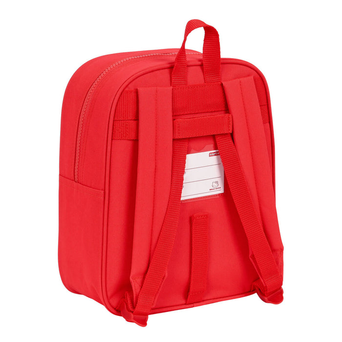 Rucsac pentru Copii Hello Kitty Spring Roșu (22 x 27 x 10 cm)