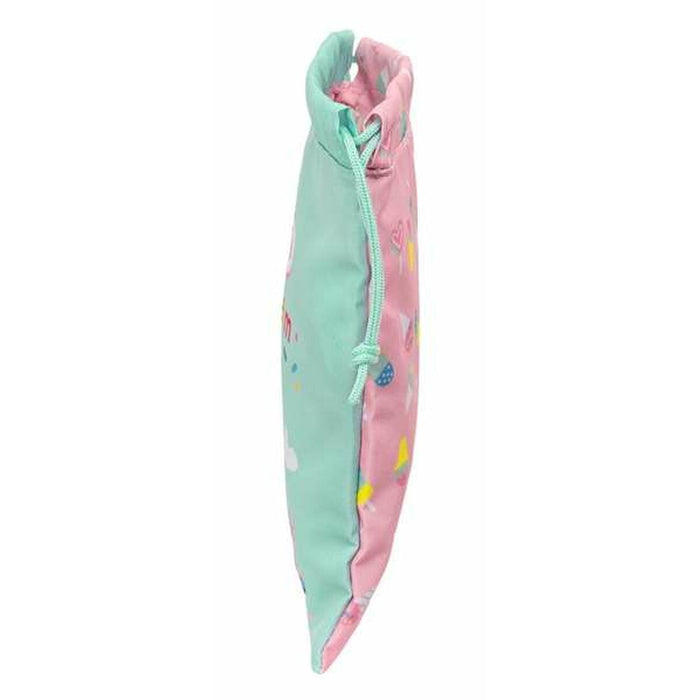 Cutie pentru prânz Peppa Pig Ice cream Sac 20 x 25 x 1 cm Roz Mentă