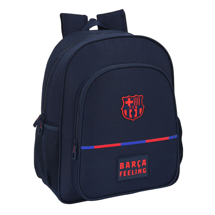 Ghiozdan F.C. Barcelona Bleumarin (32 x 38 x 12 cm)