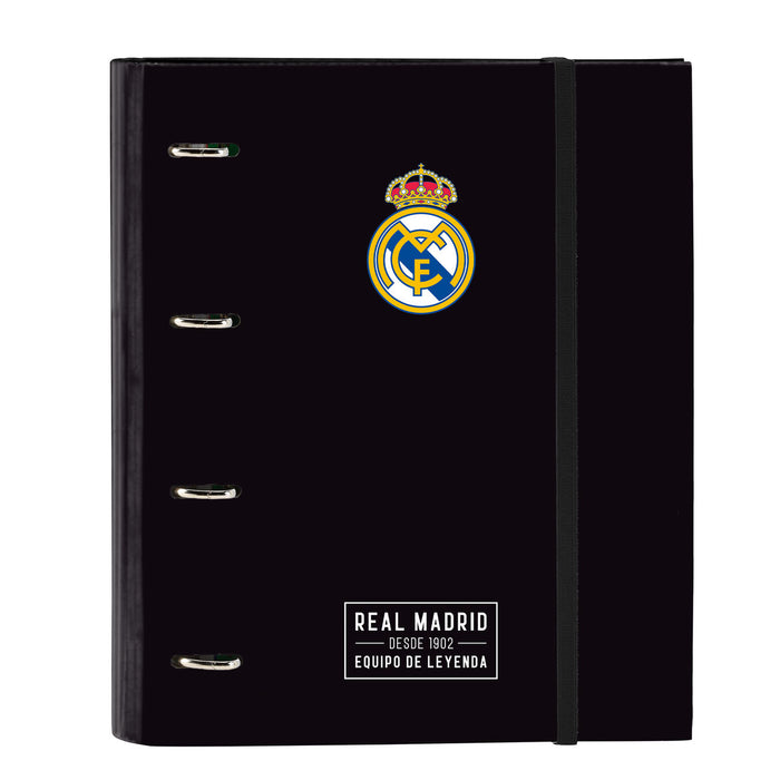 Biblioraft Real Madrid C.F. Corporativa Negru (27 x 32 x 3.5 cm)
