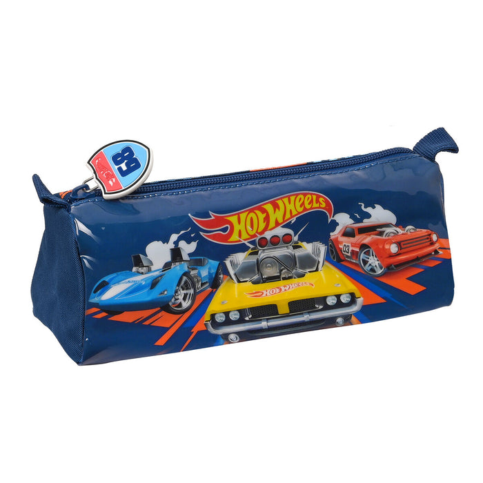 Penar Școlar Hot Wheels Speed club Portocaliu Bleumarin (21 x 8 x 7 cm)