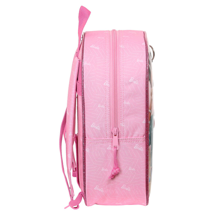 Rucsac pentru Copii Barbie Girl Roz 22 x 27 x 10 cm