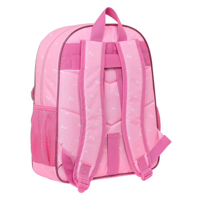 Ghiozdan Barbie Girl Roz 32 X 38 X 12 cm