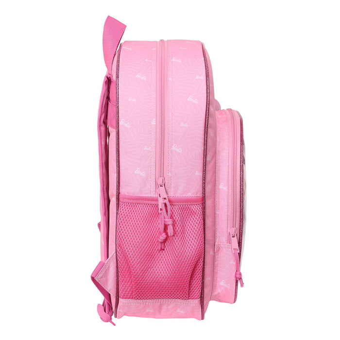 Ghiozdan Barbie Girl Roz 32 X 38 X 12 cm