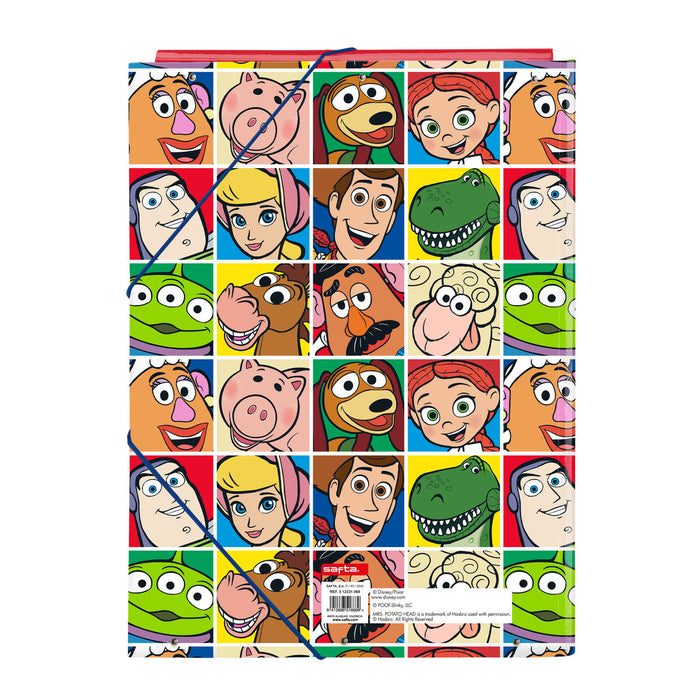 Dosar tip clasor Toy Story Ready to play Albastru deschis A4