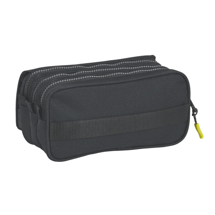 Penar triplu Munich Grafito (21,5 x 10 x 8 cm)