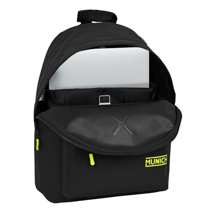 Rucsac pentru Laptop Munich  munich basicos  31 x 41 x 16 cm Negru