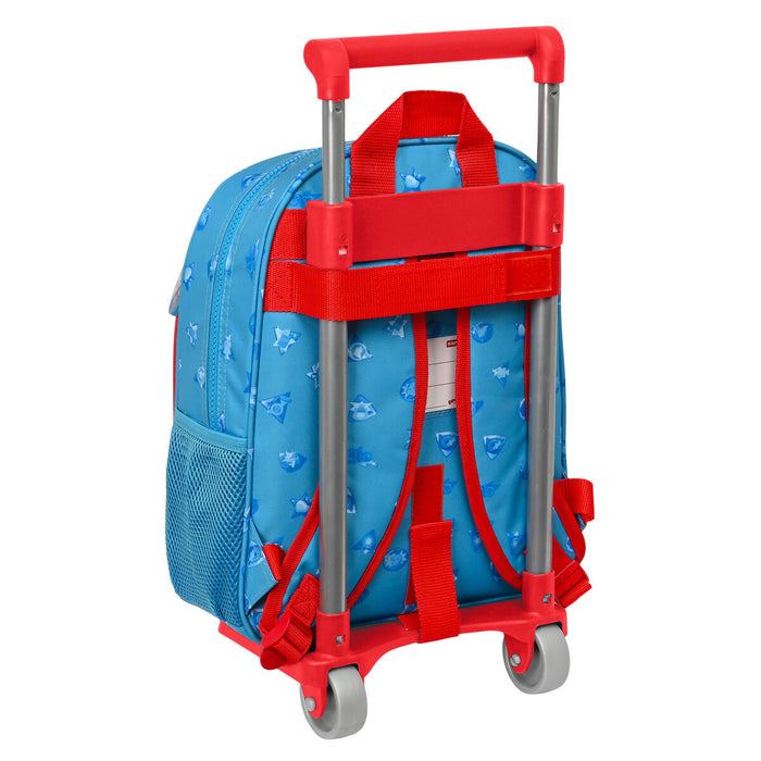 Ghiozdan cu Roți SuperThings Rescue force 27 x 33 x 10 cm Albastru