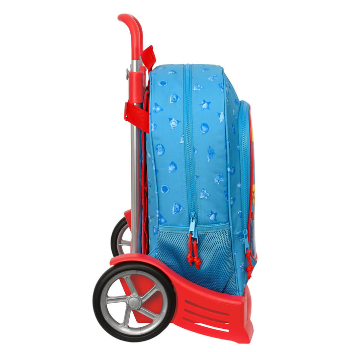 Ghiozdan cu Roți SuperThings Rescue force 32 x 42 x 14 cm Albastru