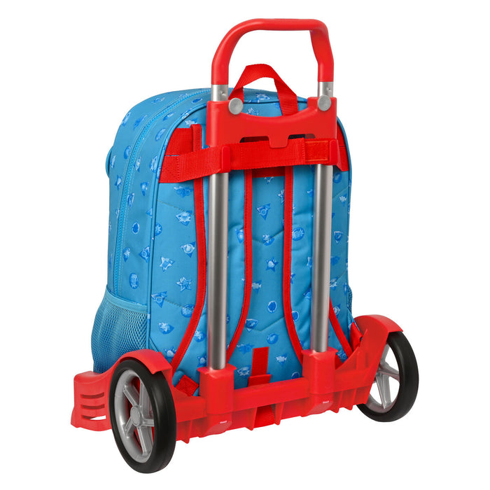 Ghiozdan cu Roți SuperThings Rescue force 32 x 42 x 14 cm Albastru