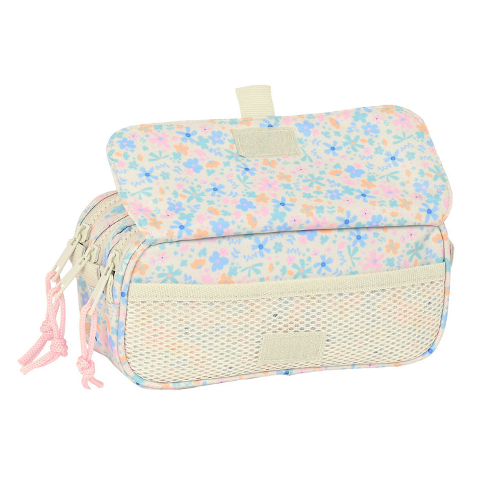 Penar triplu BlackFit8 Blossom Multicolor 21,5 x 10 x 8 cm