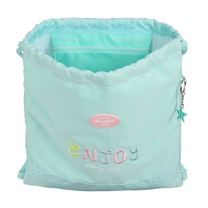 Geantă Rucsac cu Bretele BlackFit8 Enjoy Verde 35 x 40 x 1 cm