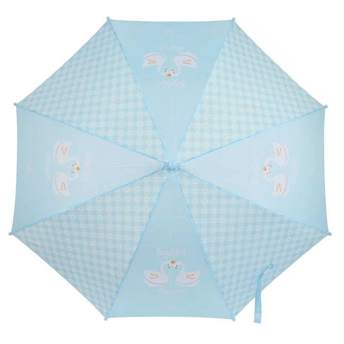 Umbrelă Glow Lab Cisnes Albastru Ø 86 cm