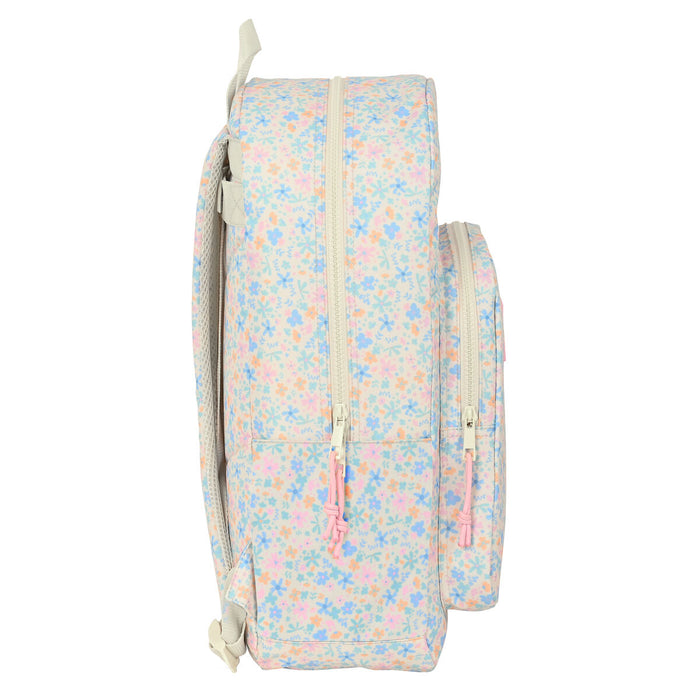 Ghiozdan BlackFit8 Blossom Multicolor 30 x 46 x 14 cm