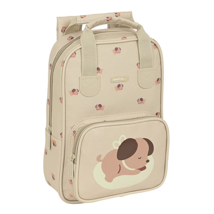 Ghiozdan Safta Puppy 20 x 28 x 8 cm Bej