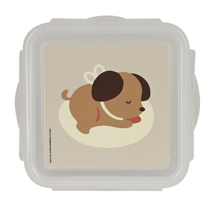 Cutie pentru Prânz Safta Puppy 13 x 7.5 x 13 cm Bej