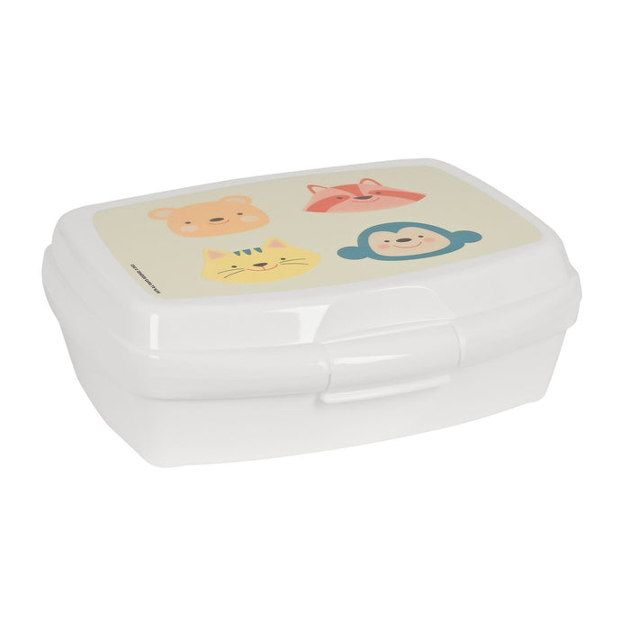 Cutie pentru Sandwich Safta Cabecitas 17 x 6 x 14 cm Crem