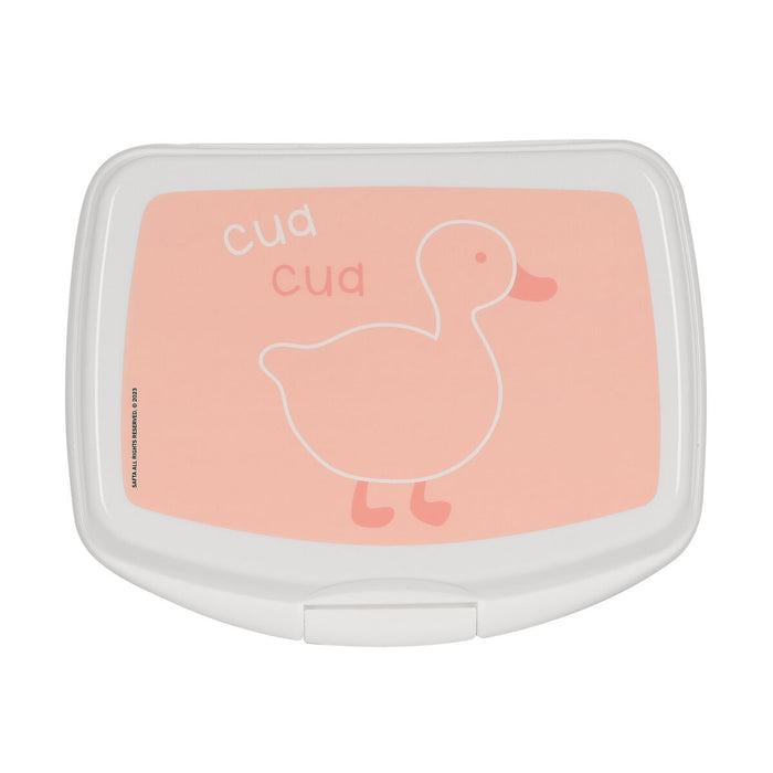 Cutie pentru Sandwich Safta Patito 17 x 6 x 14 cm Roz