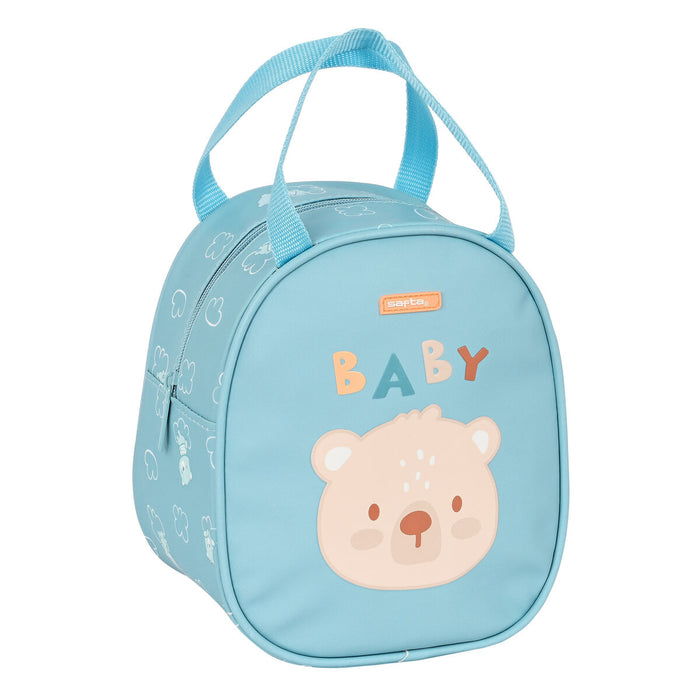 Geantă Termoizolantă pentru Gustări Safta Baby bear 19 x 22 x 14 cm Albastru