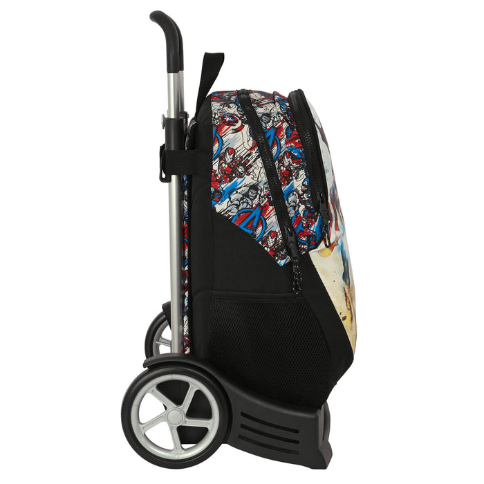 Ghiozdan cu Roți The Avengers Forever Multicolor 32 x 44 x 16 cm