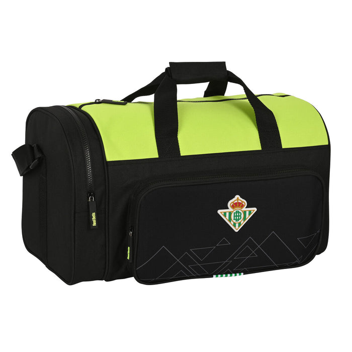 Geantă de Sport Real Betis Balompié 47 x 26 x 27 cm Negru Lămâie verde