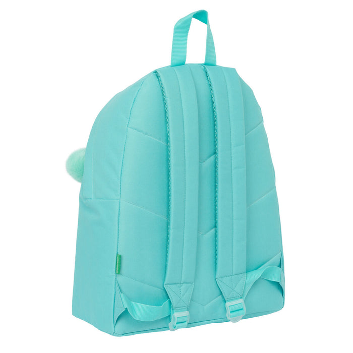 Ghiozdan Benetton Letter Verde 33 x 42 x 15 cm