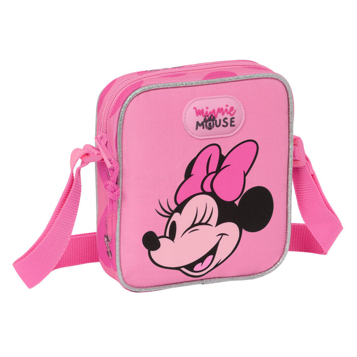 Geantă Bandulieră Minnie Mouse Loving Roz 16 x 18 x 4 cm