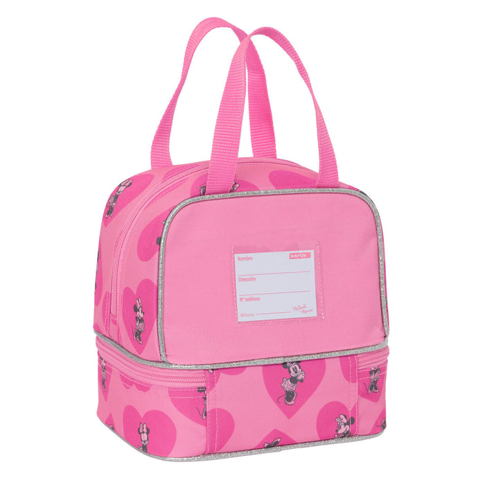 Cutie pentru prânz Minnie Mouse Loving Roz 20 x 20 x 15 cm