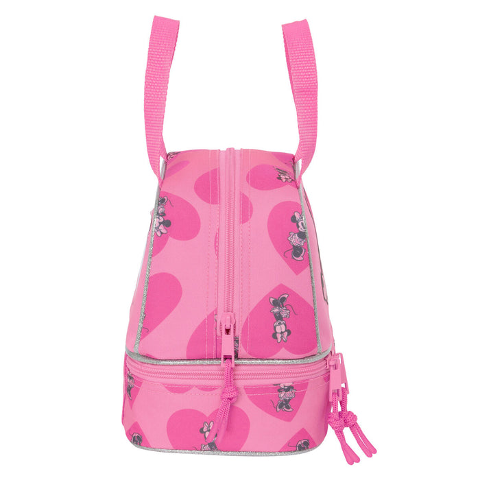 Cutie pentru prânz Minnie Mouse Loving Roz 20 x 20 x 15 cm