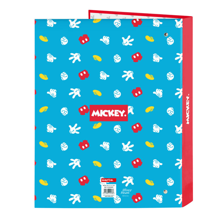 Biblioraft Mickey Mouse Clubhouse Fantastic Albastru Roșu A4 26.5 x 33 x 4 cm